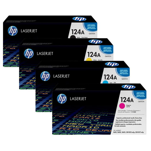 کارتریج پرینتر اچ‌پی HP 124A چهاررنگ