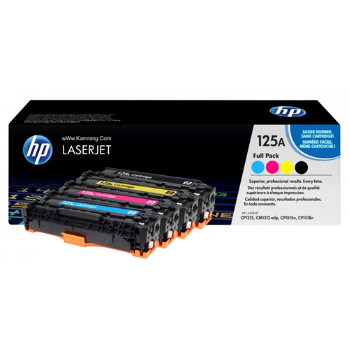 کارتریج پرینتر اچ‌پی HP M125A چهاررنگ