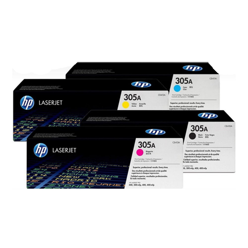 کارتریج پرینتر اچ‌پی HP 305A چهاررنگ