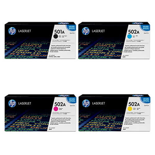 کارتریج پرینتر اچ‌پی HP 501-502A چهاررنگ