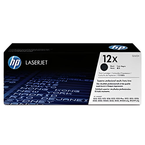 کارتریج لیزری مشکی اچ پی HP 12X